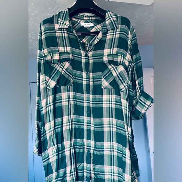 Plaid Flannel Shirt - Picture 2 of 2
